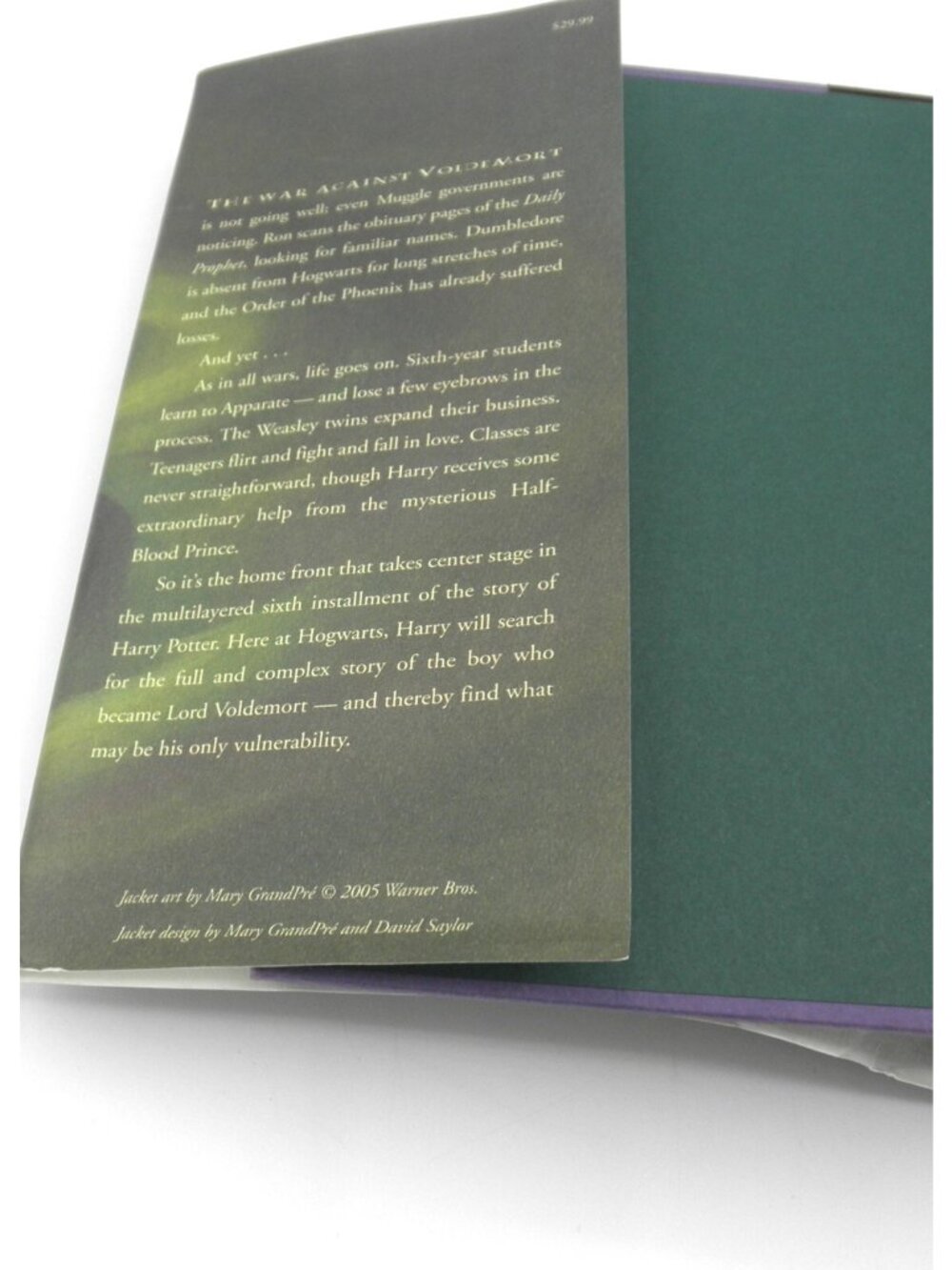 Harry Potter and The Half-Blood Prince 1st Edition Hard Cover Error 652 Pages - Picture 5 of 11